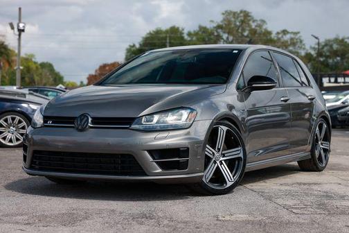 Limestone Gray Metallic 2015 Volkswagen Golf R 4-Door w/DCC & Navigation