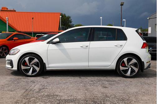 Pure White 2019 Volkswagen Golf GTI 2.0T S 4-Door