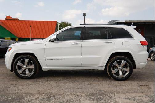 Bright White Clearcoat 2014 Jeep Grand Cherokee Overland