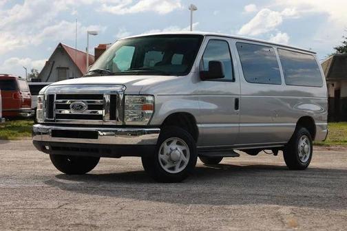 Silver Metallic 2008 Ford E350 Super Duty XL Wagon