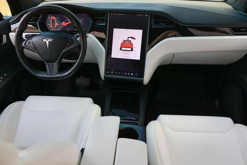 Red Multi-Coat 2018 Tesla Model X 100D