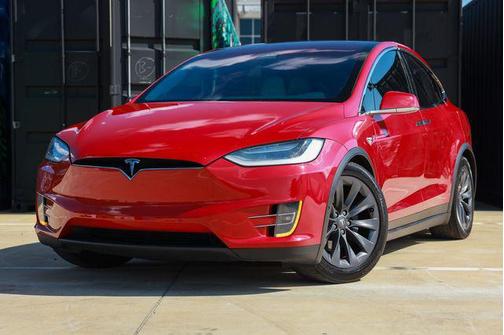 Red Multi-Coat 2018 Tesla Model X 100D