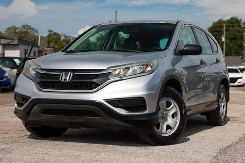 Alabaster Silver Metallic 2016 Honda CR-V LX