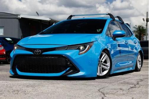 Blue Flame 2019 Toyota Corolla SE