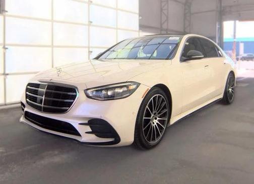 designo Diamond White Metallic 2021 Mercedes-Benz S-Class 4MATIC