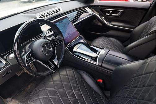 designo Diamond White Metallic 2021 Mercedes-Benz S-Class 4MATIC