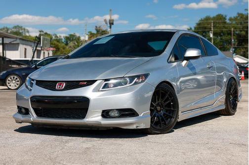 Alabaster Silver Metallic 2013 Honda Civic Si