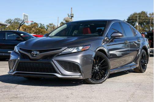 Predawn Gray Mica 2021 Toyota Camry XSE