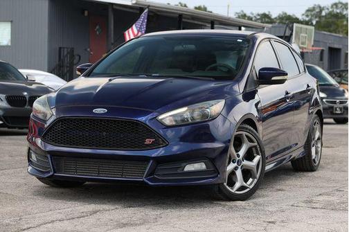 Nitrous Blue Quad-Coat 2016 Ford Focus ST
