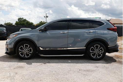 Lunar Silver Metallic 2021 Honda CR-V 2WD EX