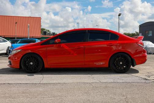 Orange Fire Pearl 2015 Honda Civic Si