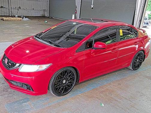 Orange Fire Pearl 2015 Honda Civic Si