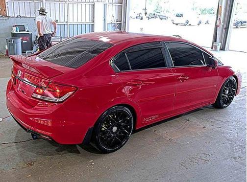 Orange Fire Pearl 2015 Honda Civic Si