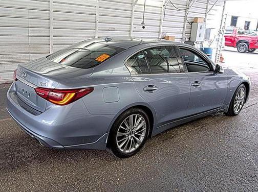 Iridium Blue 2018 INFINITI Q50 3.0t LUXE