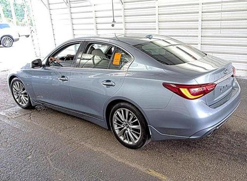 Iridium Blue 2018 INFINITI Q50 3.0t LUXE