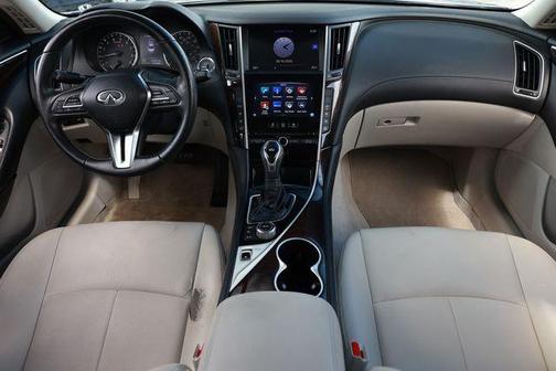 Iridium Blue 2018 INFINITI Q50 3.0t LUXE