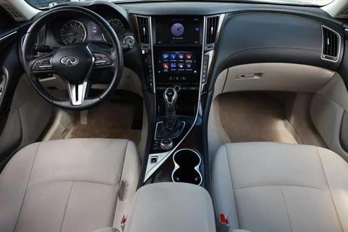 Iridium Blue 2018 INFINITI Q50 3.0t LUXE