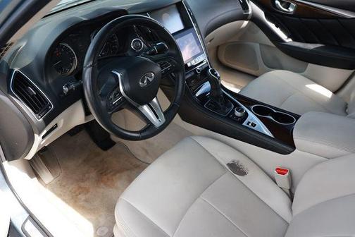 Iridium Blue 2018 INFINITI Q50 3.0t LUXE