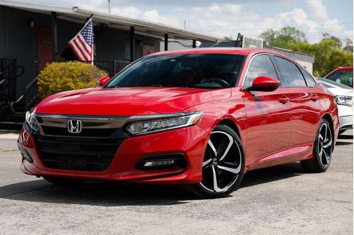 Radiant Red Metallic 2018 Honda Accord Sport 2.0T