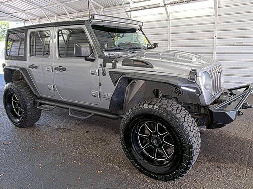 Billet Silver Metallic Clearcoat 2018 Jeep Wrangler Unlimited Sport