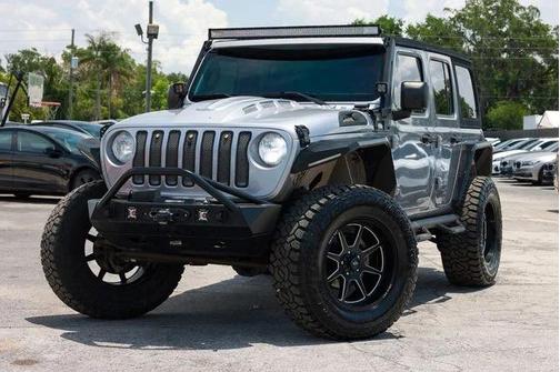 Billet Silver Metallic Clearcoat 2018 Jeep Wrangler Unlimited Sport