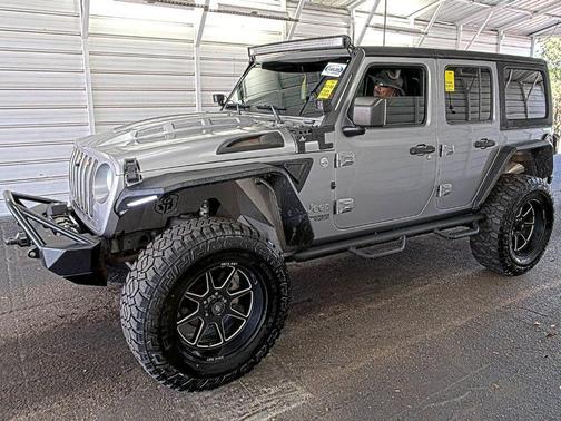 Billet Silver Metallic Clearcoat 2018 Jeep Wrangler Unlimited Sport