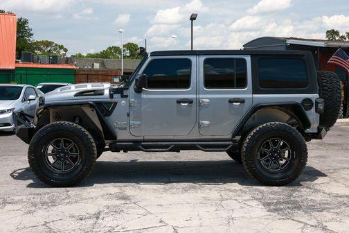 Billet Silver Metallic Clearcoat 2018 Jeep Wrangler Unlimited Sport