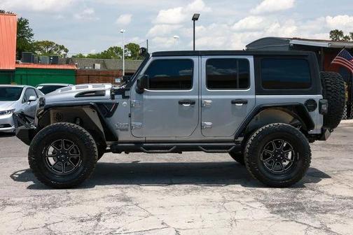 Billet Silver Metallic Clearcoat 2018 Jeep Wrangler Unlimited Sport