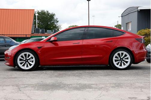 Red Multi-Coat 2022 Tesla Model 3 Standard Range