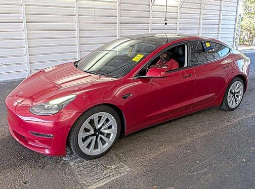 Red Multi-Coat 2022 Tesla Model 3 Standard Range