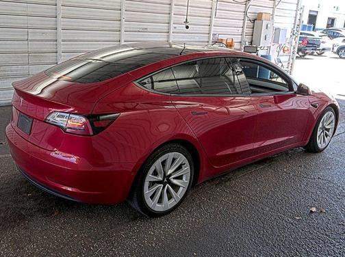 Red Multi-Coat 2022 Tesla Model 3 Standard Range