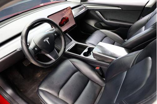 Red Multi-Coat 2022 Tesla Model 3 Standard Range