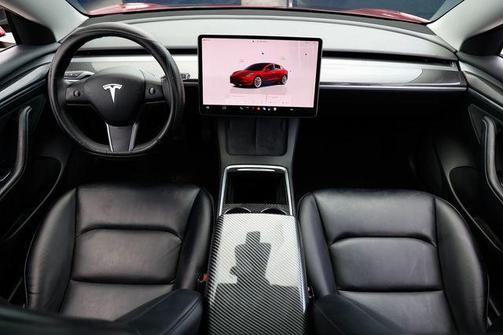 Red Multi-Coat 2022 Tesla Model 3 Standard Range