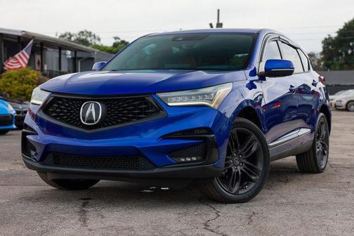 Apex Blue Pearl 2021 Acura RDX A-Spec