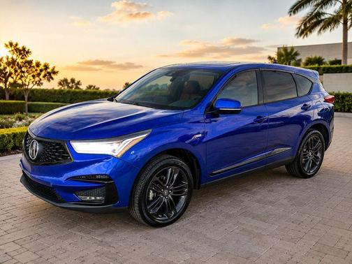 Apex Blue Pearl 2021 Acura RDX A-Spec
