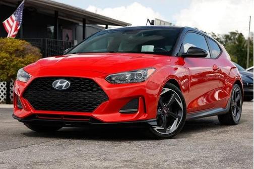 Sunset Orange 2019 Hyundai Veloster Base