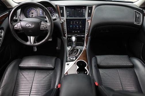 Graphite Shadow 2015 INFINITI Q50 Sport