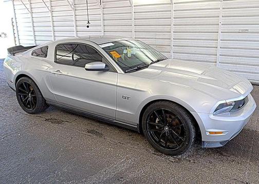 Brilliant Silver Metallic 2010 Ford Mustang GT Premium