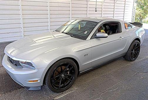 Brilliant Silver Metallic 2010 Ford Mustang GT Premium