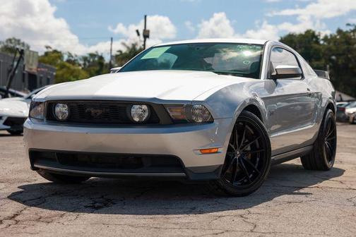 Brilliant Silver Metallic 2010 Ford Mustang GT Premium