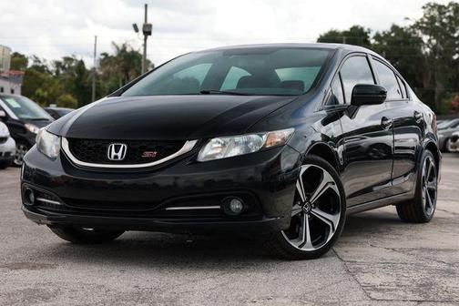 Crystal Black Pearl 2014 Honda Civic Si