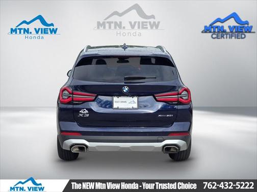 2022 BMW X3 xDrive30i