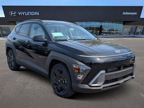 Abyss Black Pearl 2026 Hyundai KONA SEL Sport
