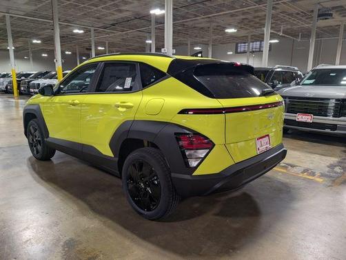 Yellow 2026 Hyundai KONA SEL Sport