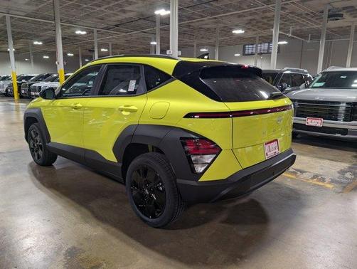 Yellow 2026 Hyundai KONA SEL Sport