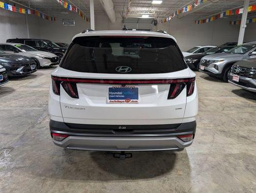 Serenity White Pearl 2025 Hyundai TUCSON Limited