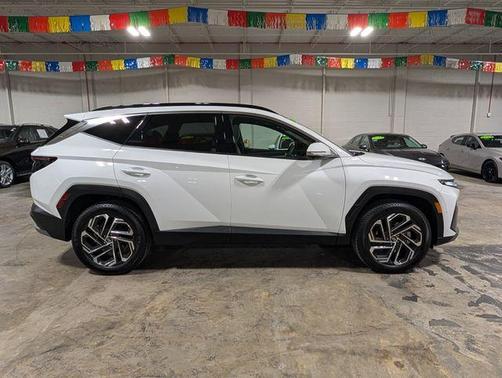 Serenity White Pearl 2025 Hyundai TUCSON Limited