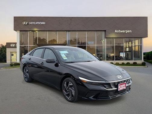 Black 2026 Hyundai ELANTRA HEV Limited