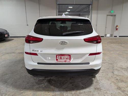 Cream White 2020 Hyundai TUCSON SE