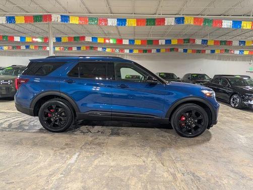 Atlas Blue Metallic 2023 Ford Explorer ST